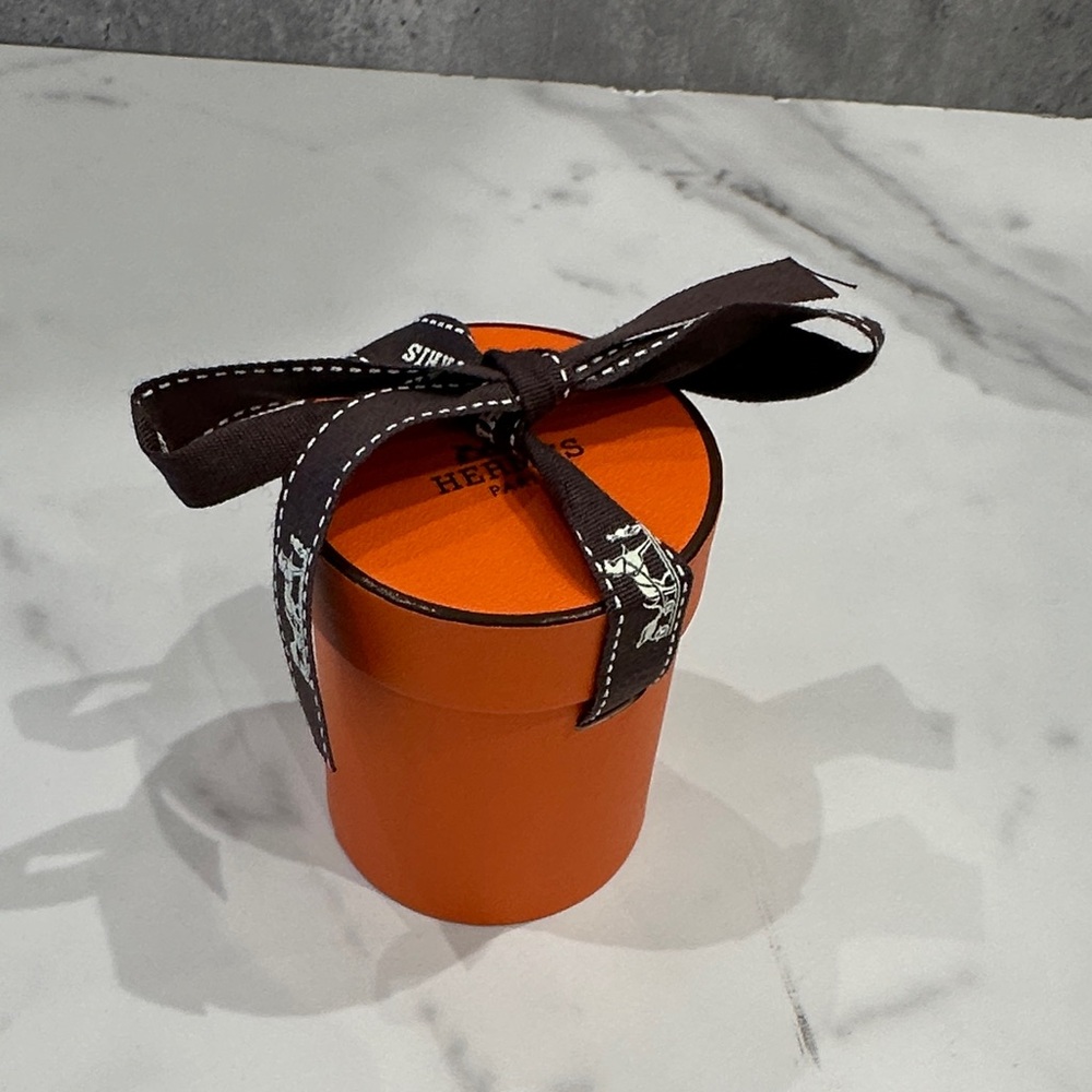 Hermès Orange twilly box